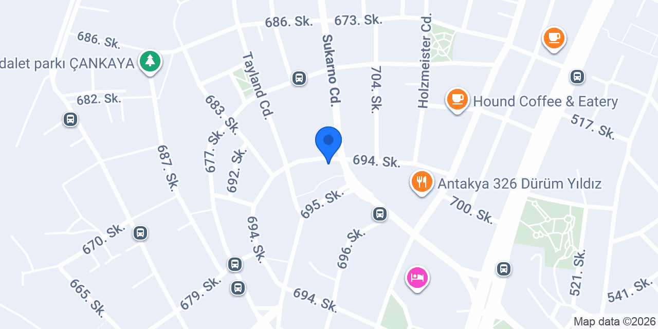 ÇANKAYA SU konumu