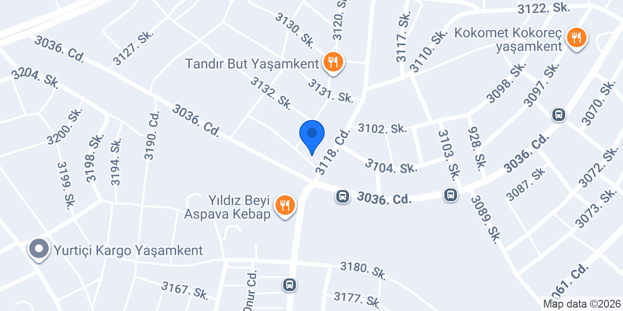 Değirmen et balık restaurant konumu