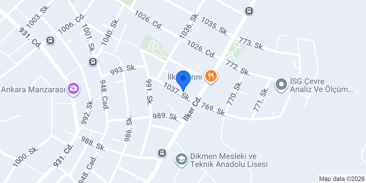 Duayen terzi konumu