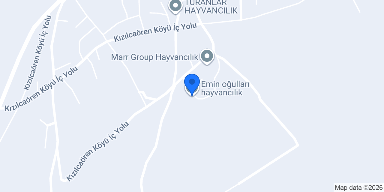 Emin oğulları hayvancılık konumu