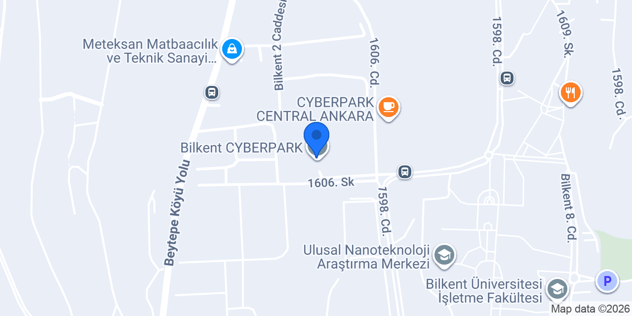 Hey Stefan! | Bilkent Cyberpark konumu