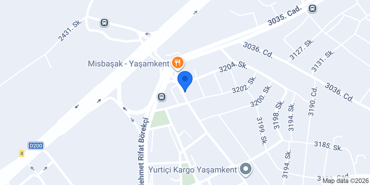Yaşamkent Tekel Tobacco konumu