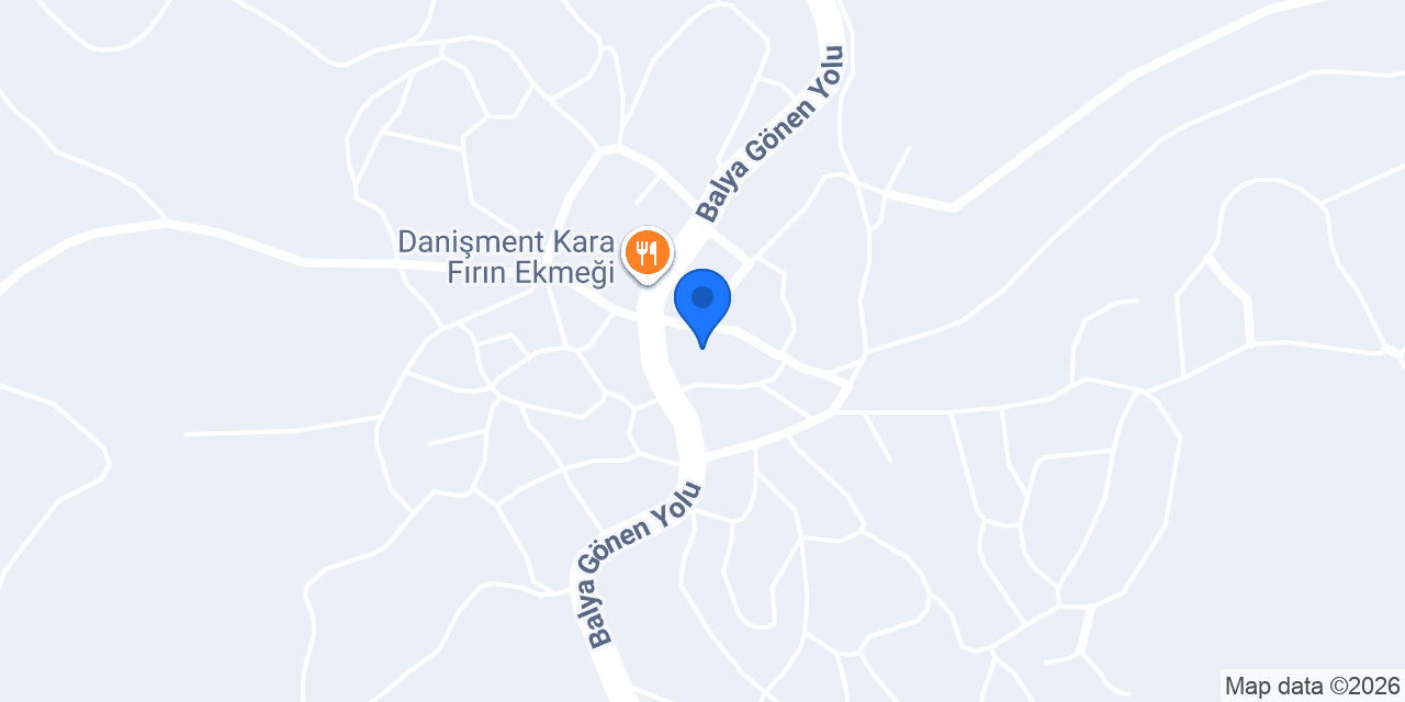 Danişment Köyü Muhtarlığı konumu