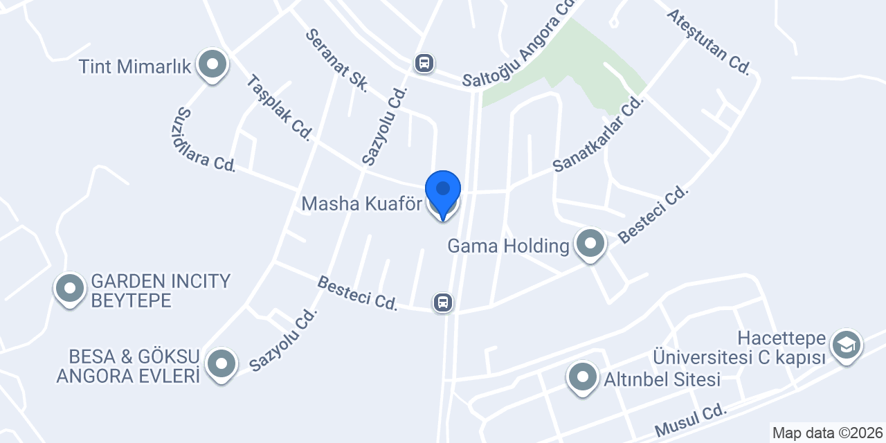 Masha Kuaför konumu