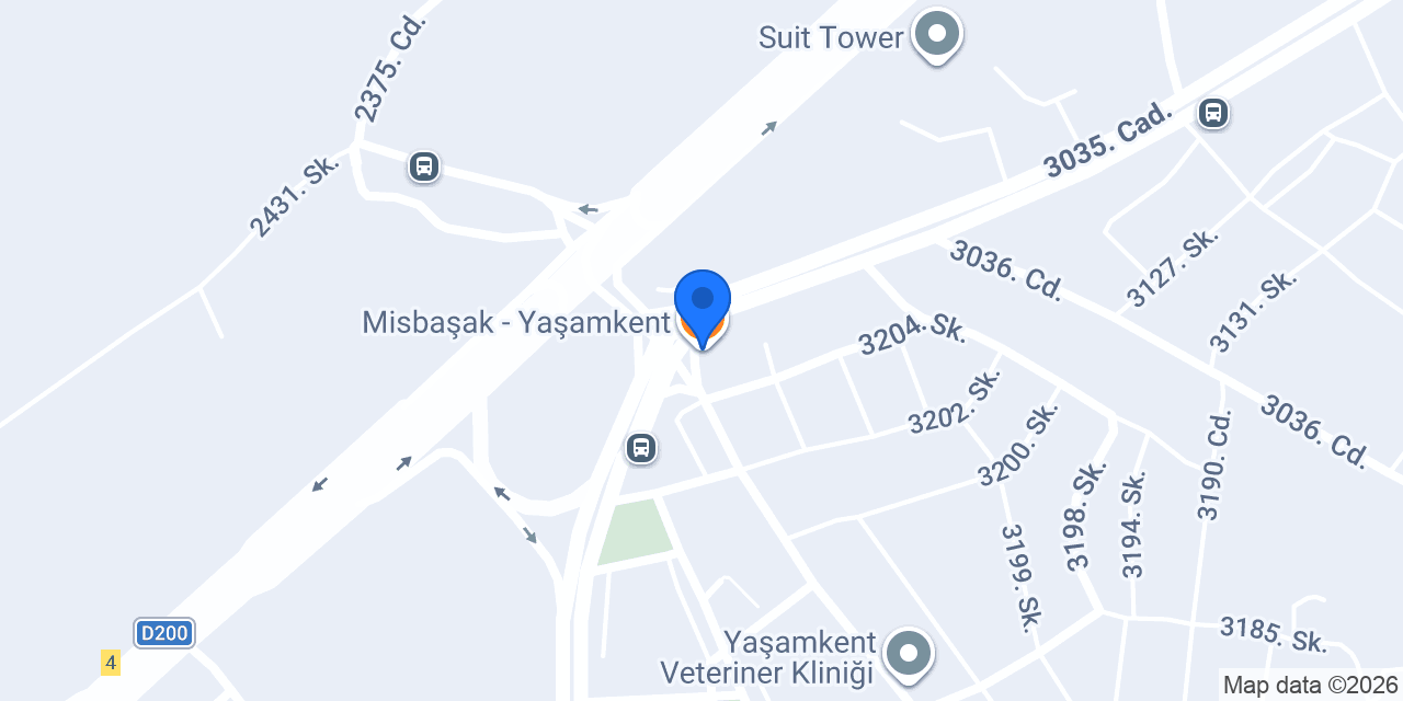 Misbaşak - Yaşamkent konumu