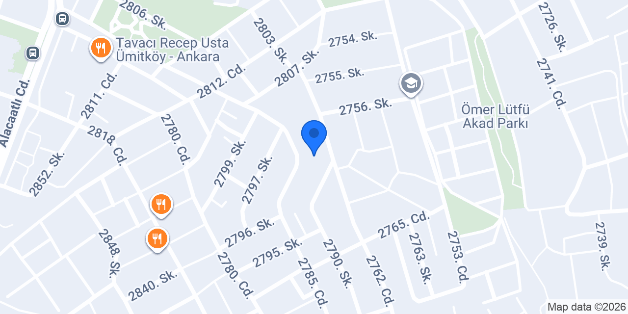 Özgü Hukuk Danışmanlık Ltd.Şti. konumu