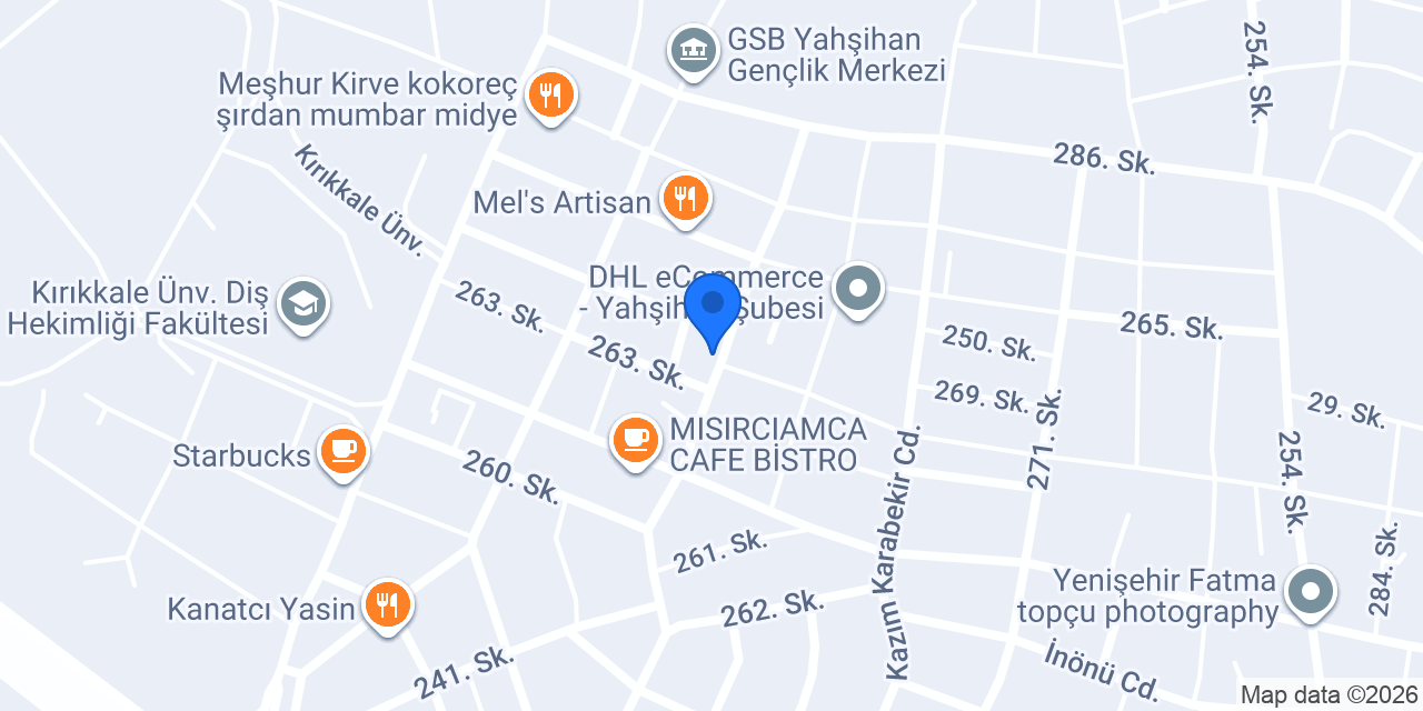 Güzel Bahçe Nargile Kafe konumu