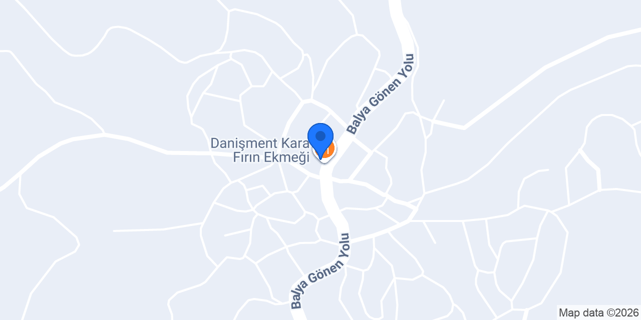 Danişment Kara Fırın Ekmeği konumu