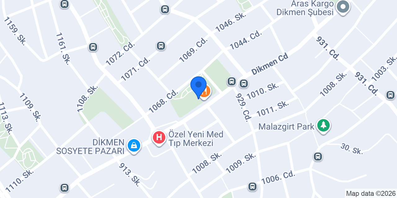 İlkçağlar Çiçekçilik konumu