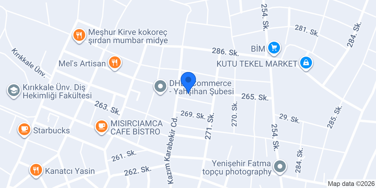 Cesur Temizlik konumu