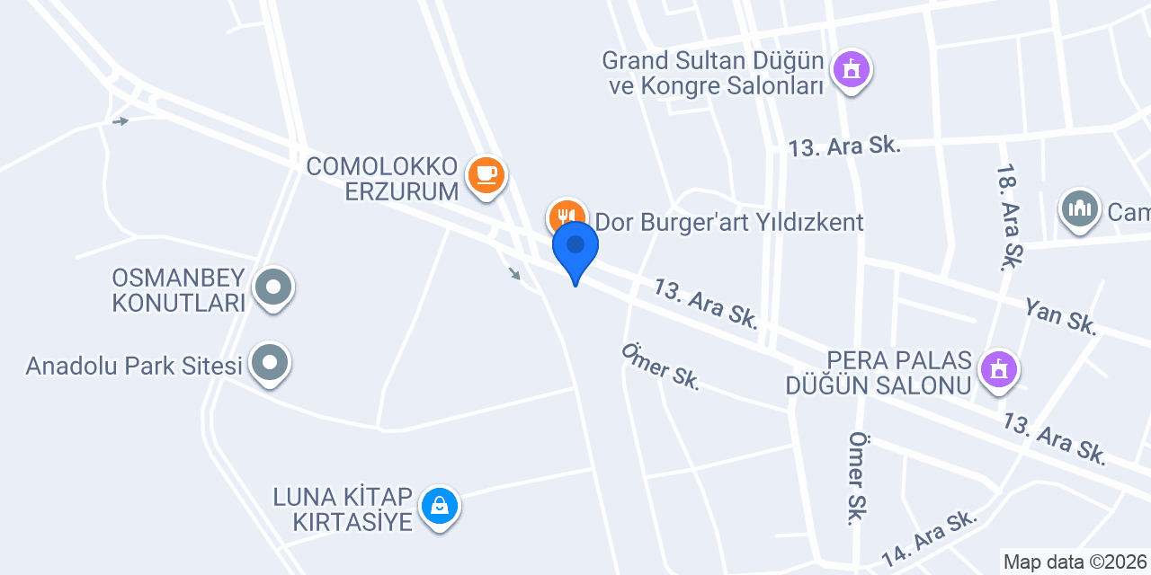 Yıldızkent Taksi konumu