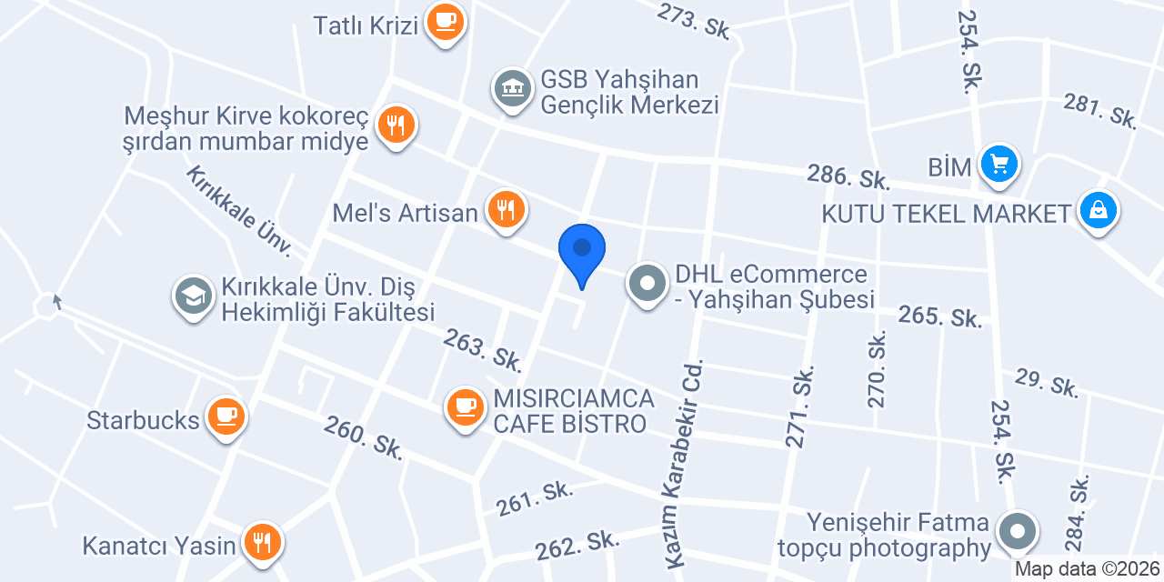 Baskın Apart konumu