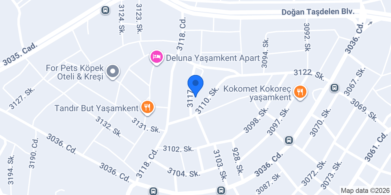 Favola Atölye konumu