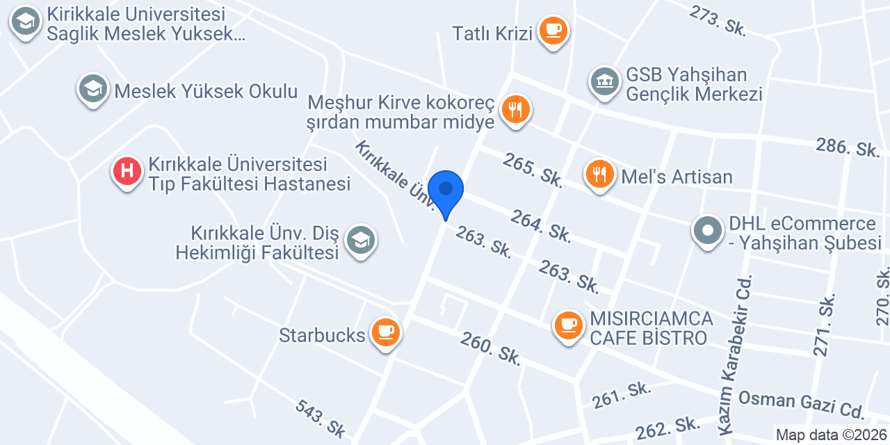 Coffee de Madrid Yahşihan konumu
