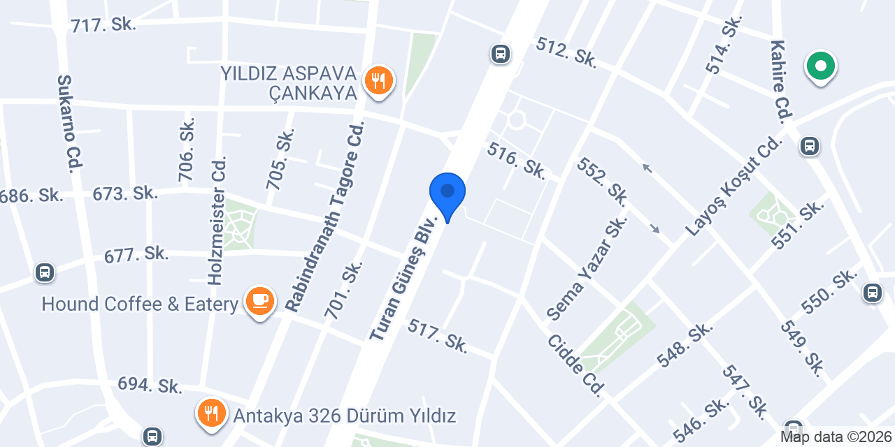 Seç Baklava konumu