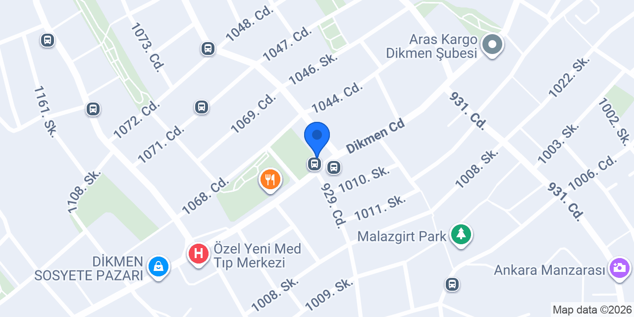 İncimiz Çiçekçilik konumu