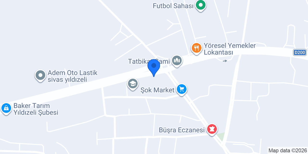 Halkbank Yıldızeli Uydu Şubesi konumu