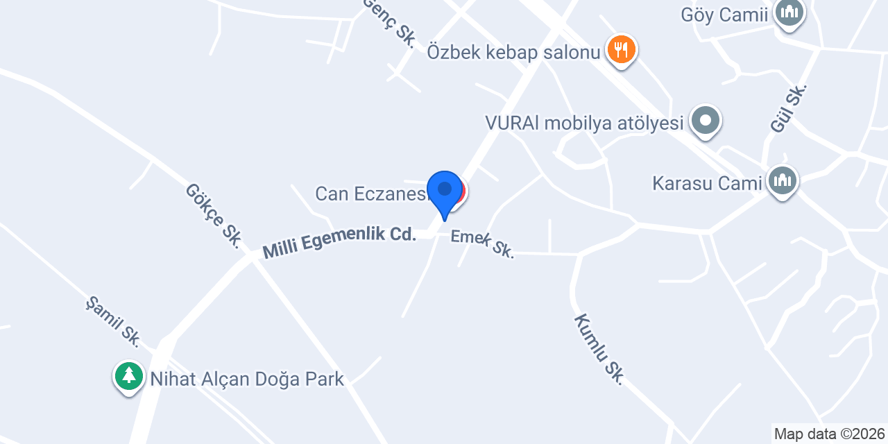 ATEŞ Ticaret konumu