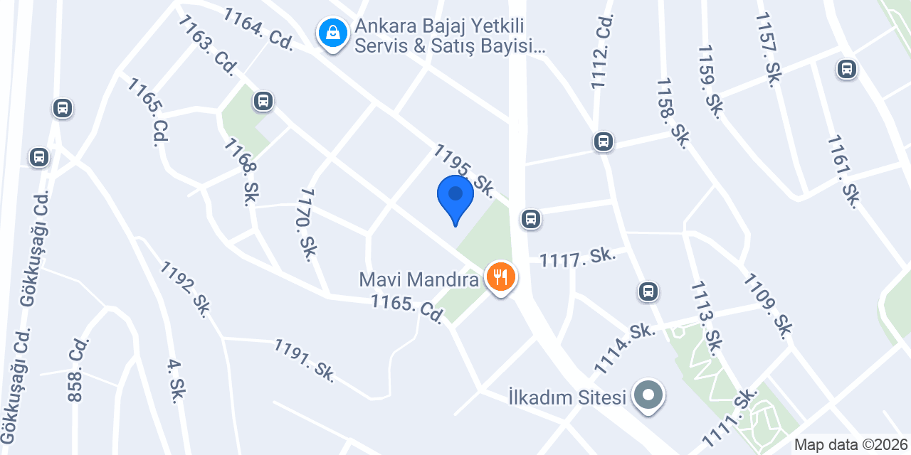 Üç Renk Peyzaj Ankara konumu