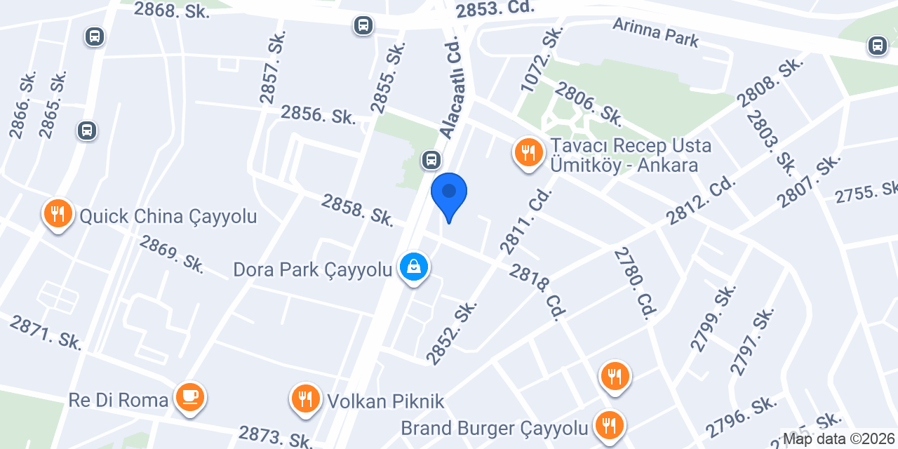 Tarabya Balık Çayyolu konumu