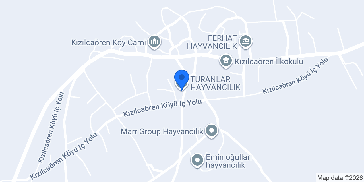 TURANLAR HAYVANCILIK konumu