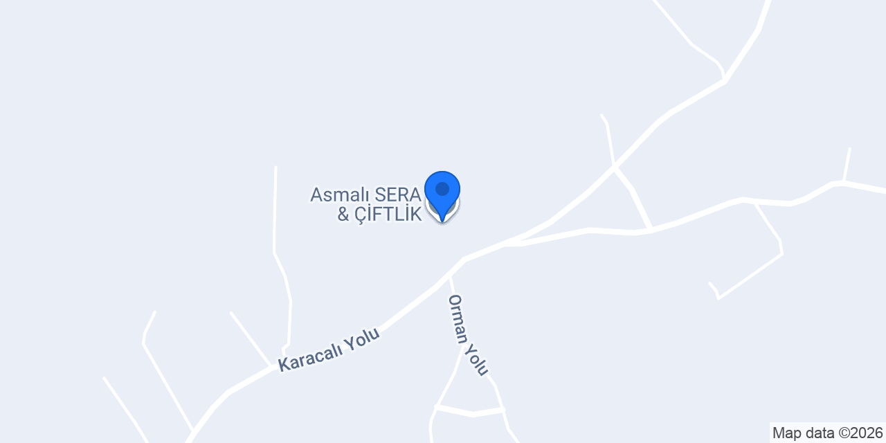 Asmalı SERA & ÇİFTLİK konumu