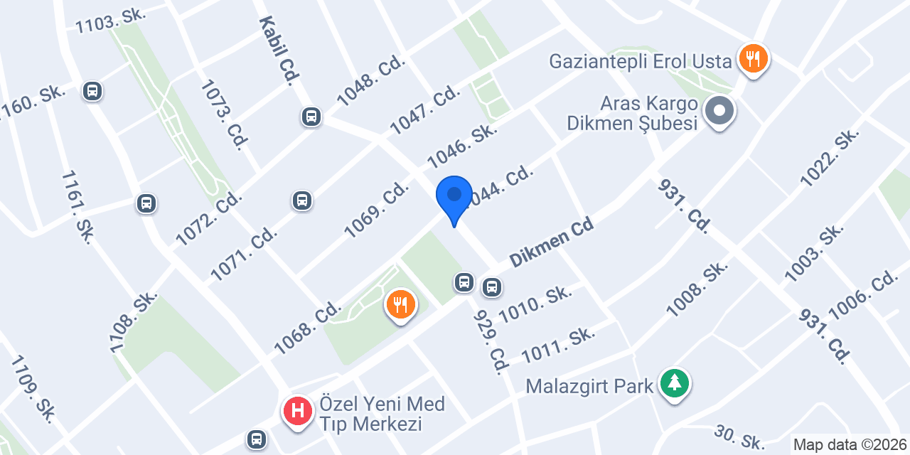 Rota Başarı Eğitim Kurumları - Öveçler Şube konumu