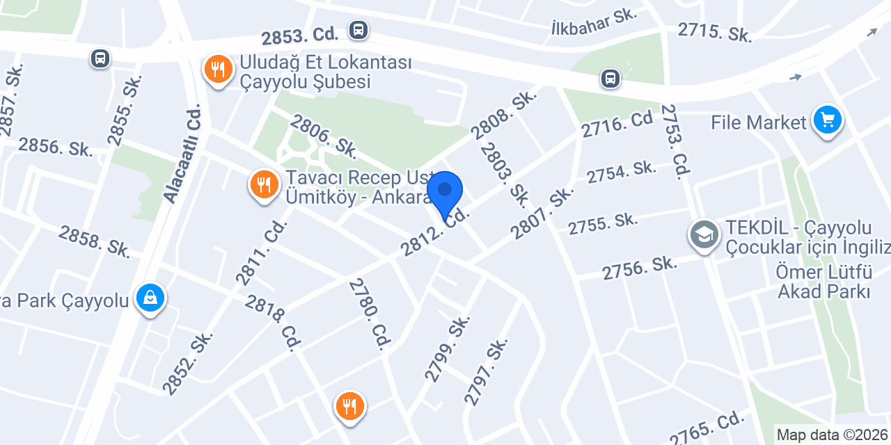 Ankara Pilates konumu