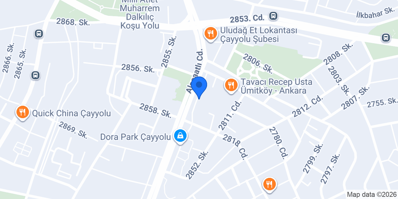 Cezzar Steakhouse - Çayyolu konumu