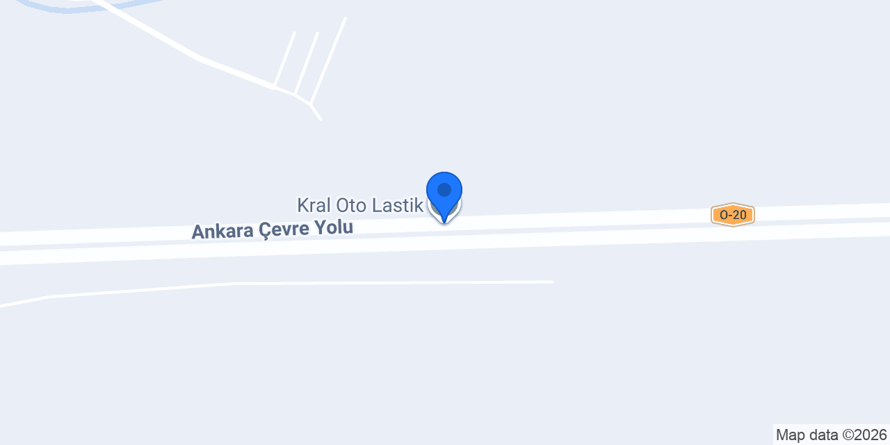 Kral Oto Lastik konumu