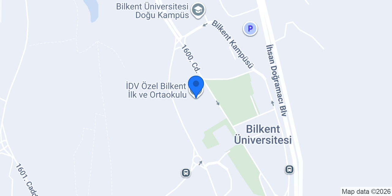 İDV Özel Bilkent İlk ve Ortaokulu konumu