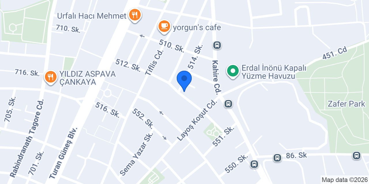Ukrayna Konsolosluğu konumu