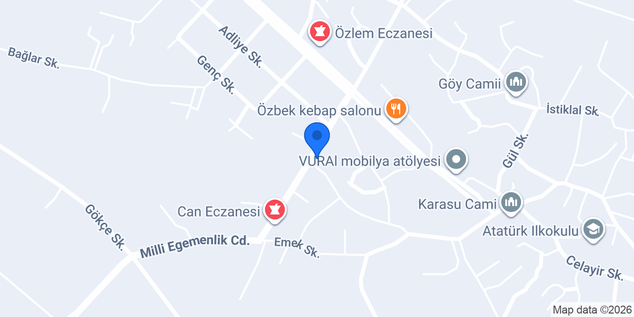 Öz Mersin yaprak tantuni konumu