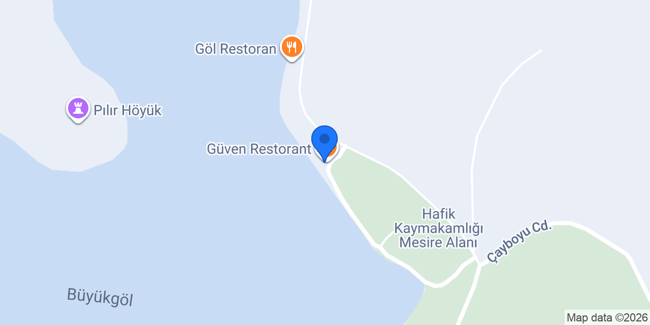 Güven Restorant konumu