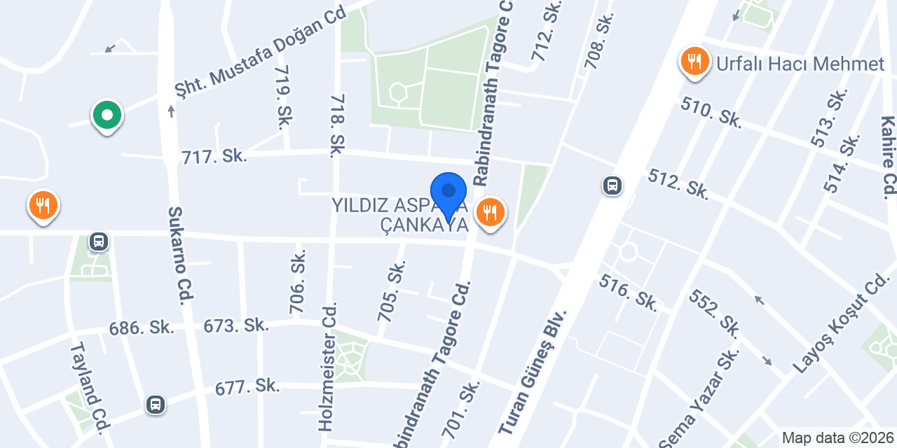 Çiçek Taksi konumu