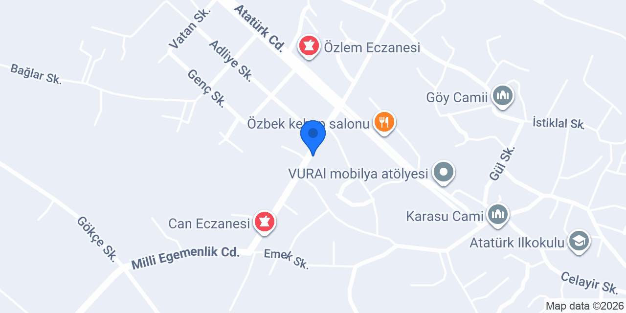 BİLİR ELEKTRİK konumu