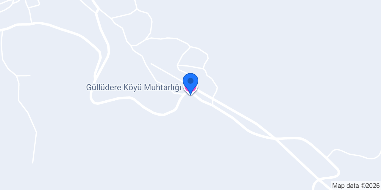Güllüdere Köyü Muhtarlığı konumu