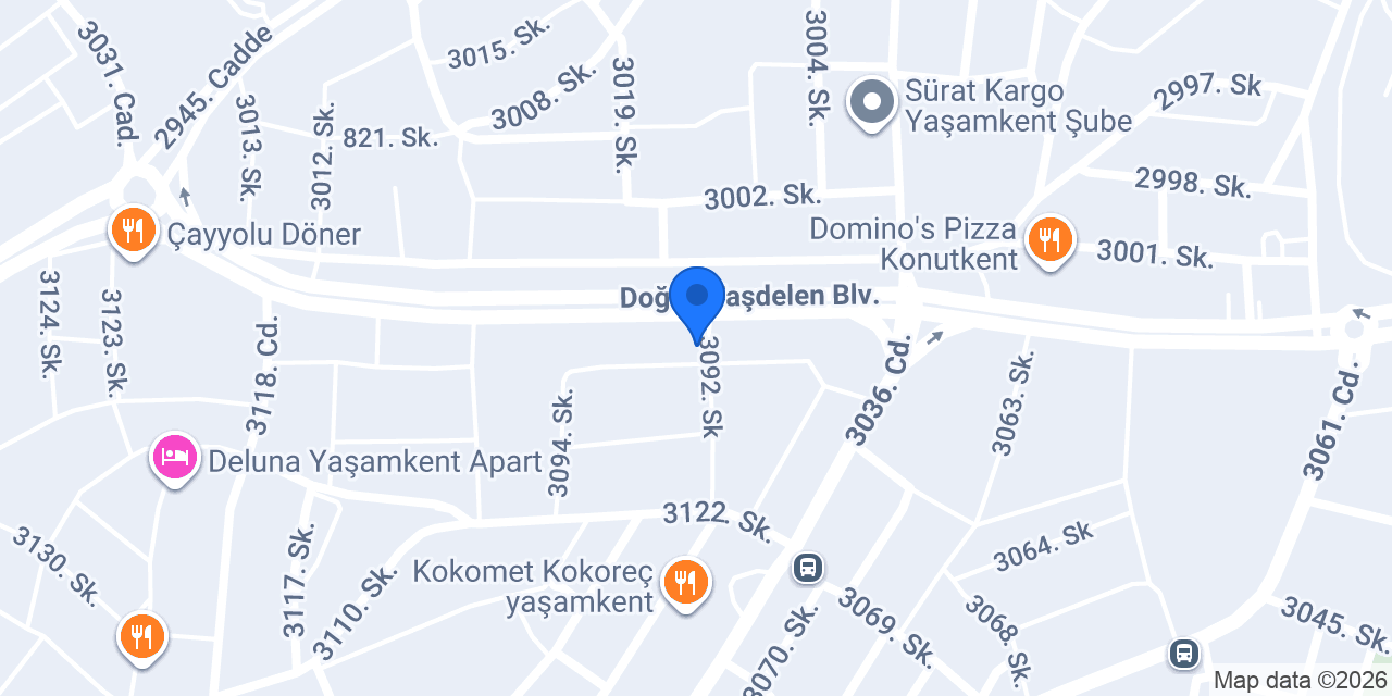 Beyaz Studio Mimarlık konumu