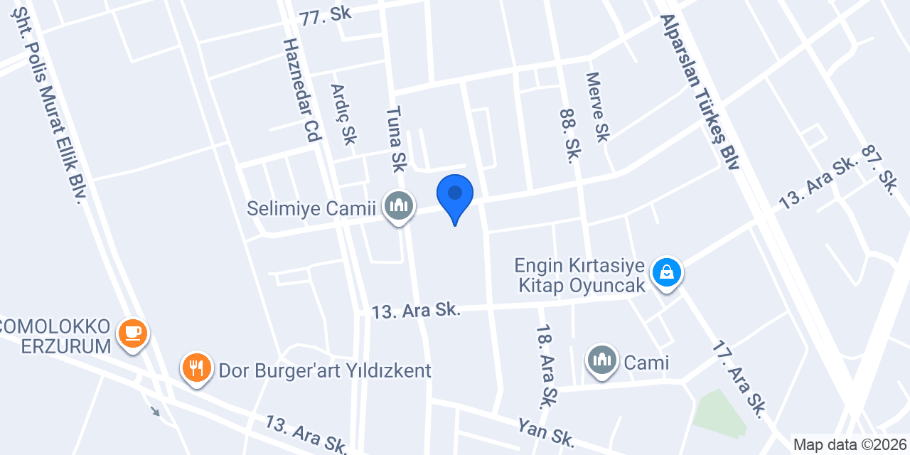 Pazarevim Yildizkent konumu