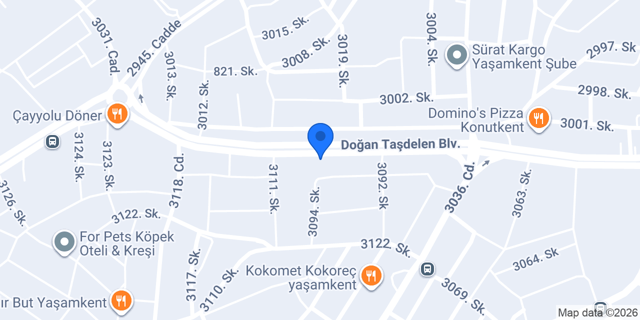 Yaşamkent Doğa Çiçekçi konumu