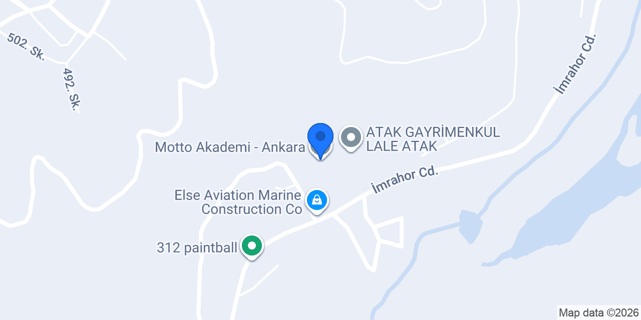 Motto Akademi - Ankara konumu