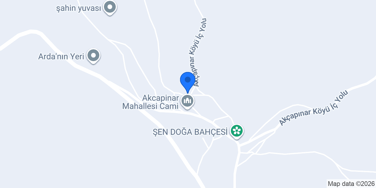 Akçapınar Köyü konumu