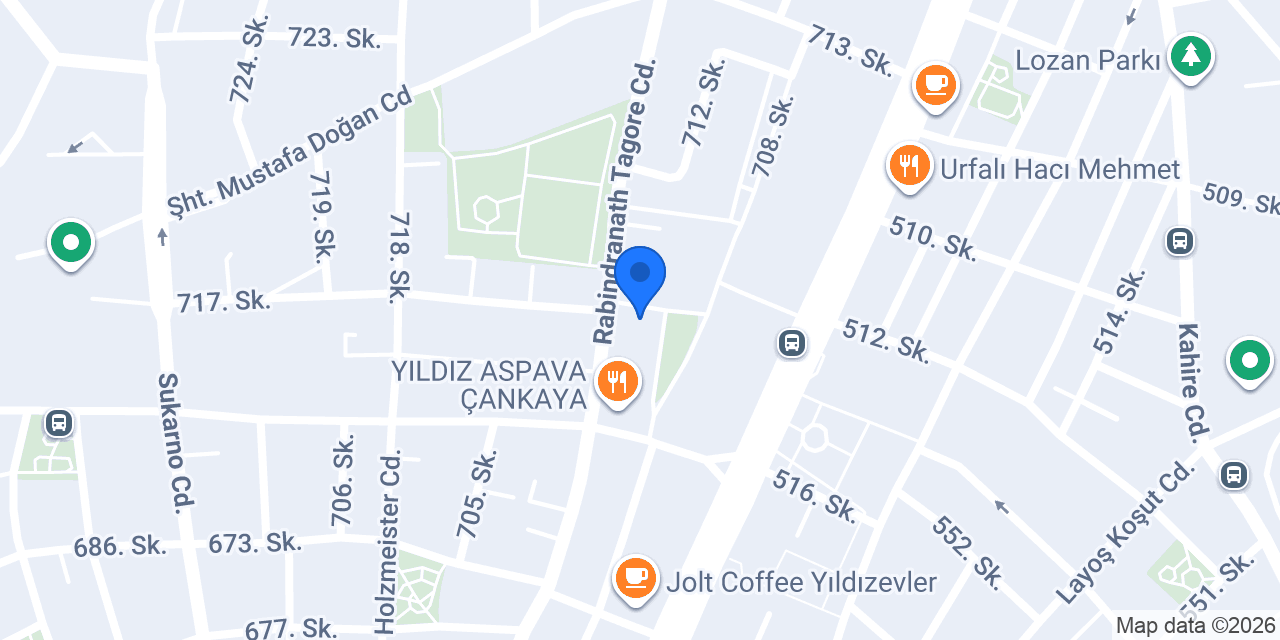 Berkay Çiçekçilik Çankaya konumu