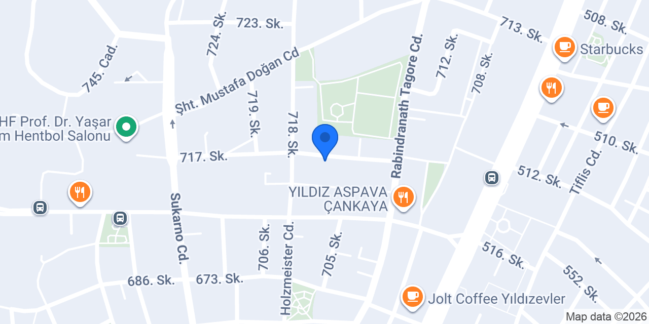 Pişirme Evi konumu