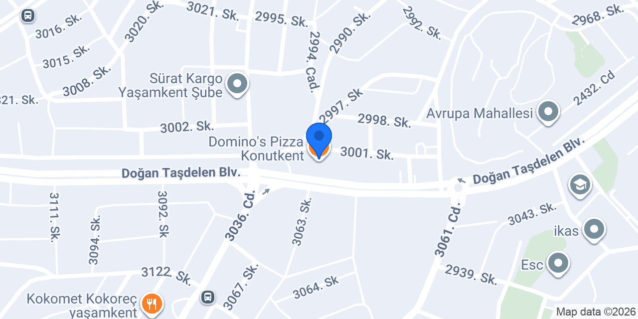 Yaşamkent SPA & Masaj konumu