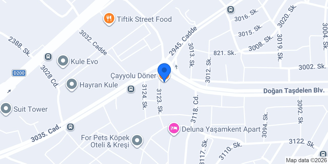 Çayyolu Döner konumu