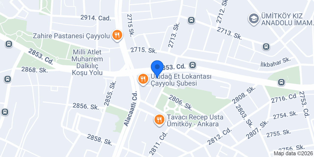 Albaraka Türk Ümitköy Şubesi konumu
