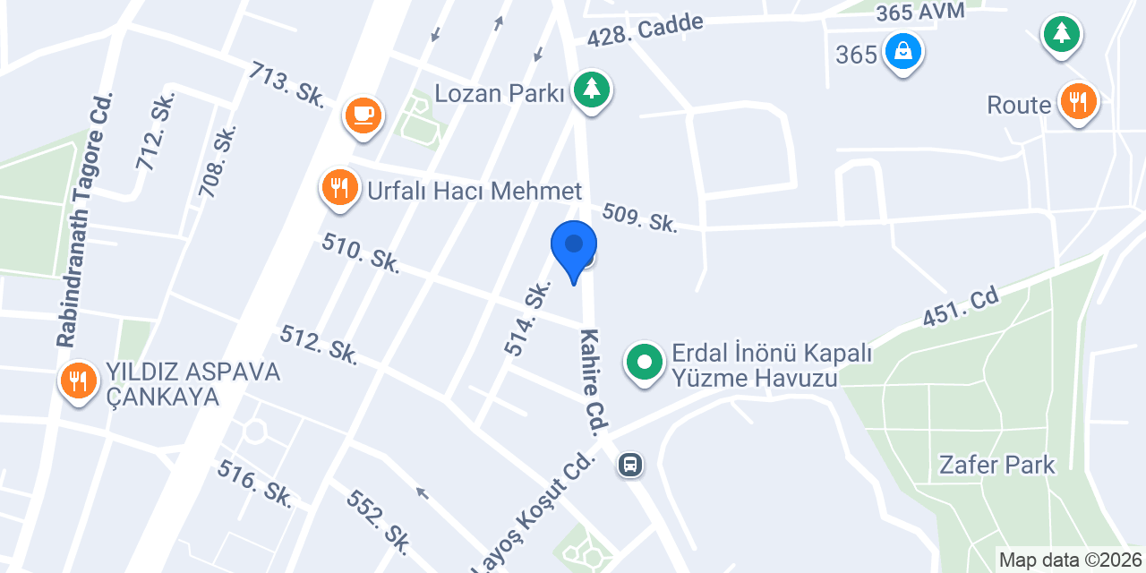 Tuğba Eczanesi konumu