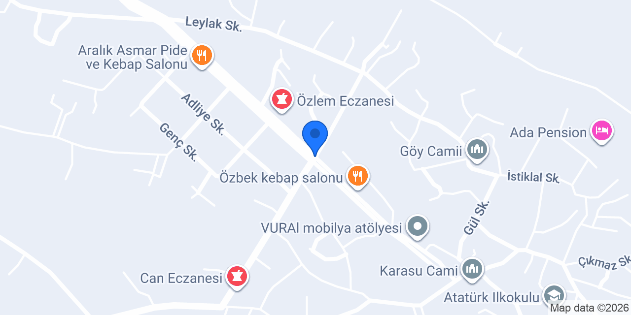 IĞDIR ARALIK 7/24 TAKSİ konumu
