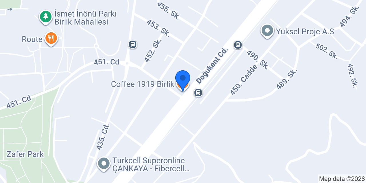 Coffee 1919 Birlik konumu